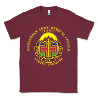Burgundy fitzsimon army medical center Classic Tee - linhVisuals