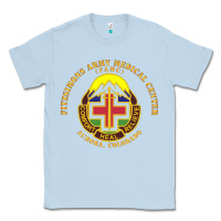 Dusty Blue fitzsimon army medical center Classic Tee - linhVisuals