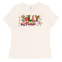 Bone Christmas jolly nurse Ladies Tee - Artiststas