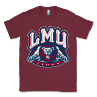 Burgundy lmu education Classic Tee - linhVisuals