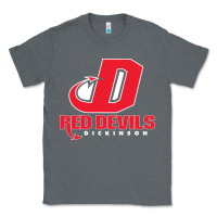 Charcoal Heather red de dickinson college vectorized Classic Tee - linhVisuals