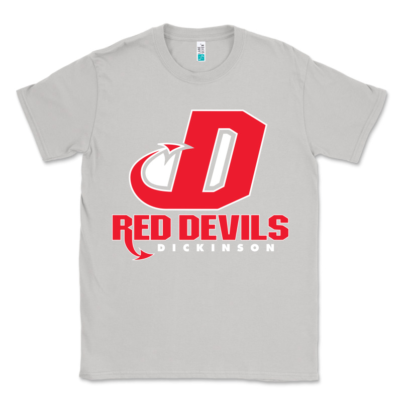 Red De Dickinson College Vectorized Classic Tee by linhVisuals | Teevron