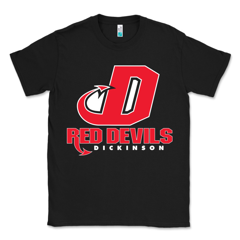 Red De Dickinson College Vectorized Classic Tee by linhVisuals | Teevron