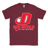 Burgundy red de dickinson college vectorized Classic Tee - linhVisuals