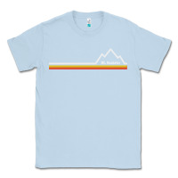 Dusty Blue mt. bachelor   mount bachelor Classic Tee - linhVisuals