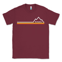 Burgundy mt. bachelor   mount bachelor Classic Tee - linhVisuals