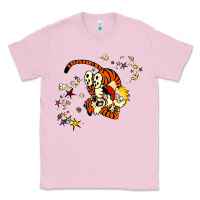 Bubblegum Pink calvin Classic Tee - linhVisuals