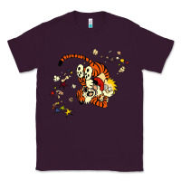 Plum calvin Classic Tee - linhVisuals