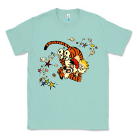 Seafoam calvin Classic Tee - linhVisuals