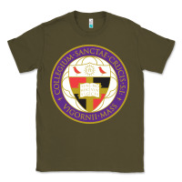 Army Green college of the holy cross Classic Tee - linhVisuals