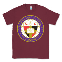 Burgundy college of the holy cross Classic Tee - linhVisuals
