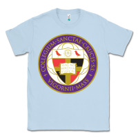 Dusty Blue college of the holy cross Classic Tee - linhVisuals