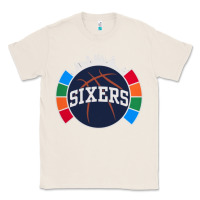 Natural sixers basketball Classic Tee - linhVisuals