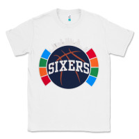 White sixers basketball Classic Tee - linhVisuals