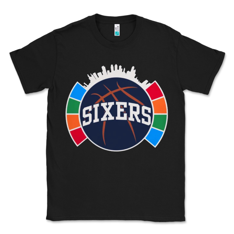 Sixers Basketball Classic Tee by linhVisuals | Teevron
