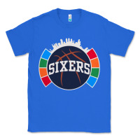 True Royal sixers basketball Classic Tee - linhVisuals