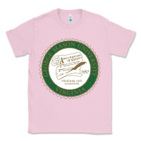Bubblegum Pink george mason university Classic Tee - linhVisuals