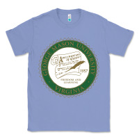 Colony Blue george mason university Classic Tee - linhVisuals