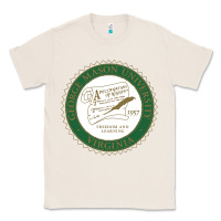 Natural george mason university Classic Tee - linhVisuals