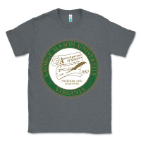 Charcoal Heather george mason university Classic Tee - linhVisuals