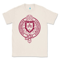 Natural f0rdham university Classic Tee - linhVisuals