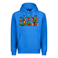 True Royal joy with christmas elf stitch Premium Hoodie - AdoDesignShop