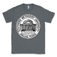 Charcoal Heather southern methodist university Classic Tee - linhVisuals