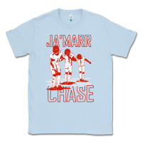 Dusty Blue ja'marr chase Classic Tee - linhVisuals