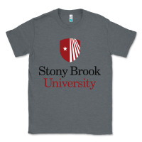 Charcoal Heather stony brook university Classic Tee - linhVisuals