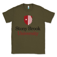Army Green stony brook university Classic Tee - linhVisuals