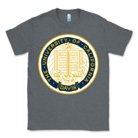 Charcoal Heather university of california, davis Classic Tee - linhVisuals