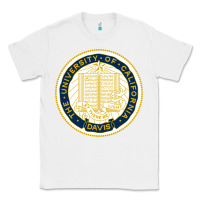 White university of california, davis Classic Tee - linhVisuals