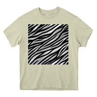 Mossy Zebra Seamless Pattern, Heavy Core Tee - BundleAndBundleShop