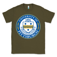 Army Green university of pittsburgh Classic Tee - linhVisuals