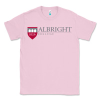 Bubblegum Pink albright college vectorized Classic Tee - linhVisuals
