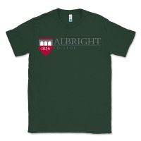 Sports Green albright college vectorized Classic Tee - linhVisuals