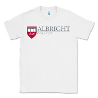 White albright college vectorized Classic Tee - linhVisuals