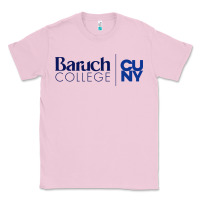 Bubblegum Pink baruch college vectorized Classic Tee - linhVisuals