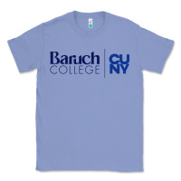 Colony Blue baruch college vectorized Classic Tee - linhVisuals