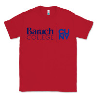 Red baruch college vectorized Classic Tee - linhVisuals
