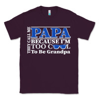 Plum they call me papa because i'm too cool to be grandpa Classic Tee - linhVisuals