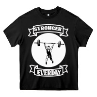 Black Stronger Everday Heavy Core Tee - Bettercallsaul
