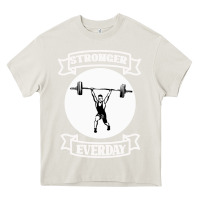 Cream Stronger Everday Heavy Core Tee - Bettercallsaul