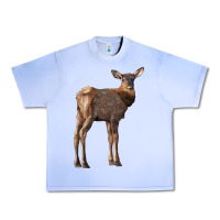 Grape Ice elk fawn deer Urban Heavy Tee - LillyAllenDesigns
