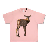 Salmon elk fawn deer Urban Heavy Tee - LillyAllenDesigns