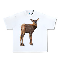 White elk fawn deer Urban Heavy Tee - LillyAllenDesigns