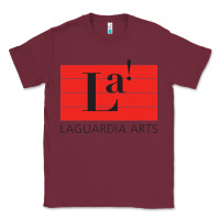Burgundy fiorello h. laguardia high school of music Classic Tee - linhVisuals