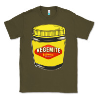 Army Green vegemite Classic Tee - linhVisuals