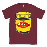 Burgundy vegemite Classic Tee - linhVisuals