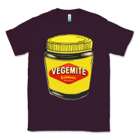 Plum vegemite Classic Tee - linhVisuals